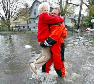 Caring for the elderly and ill during a storm